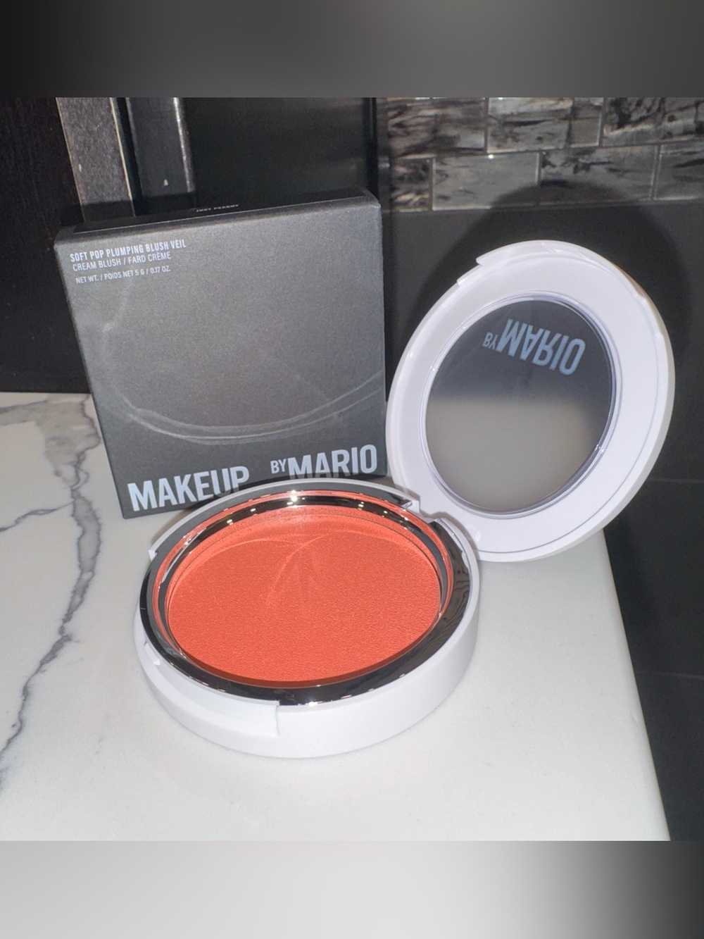 MAKEUP BY MARIO Soft Pop Plumping Blush Veil – Just Peachy